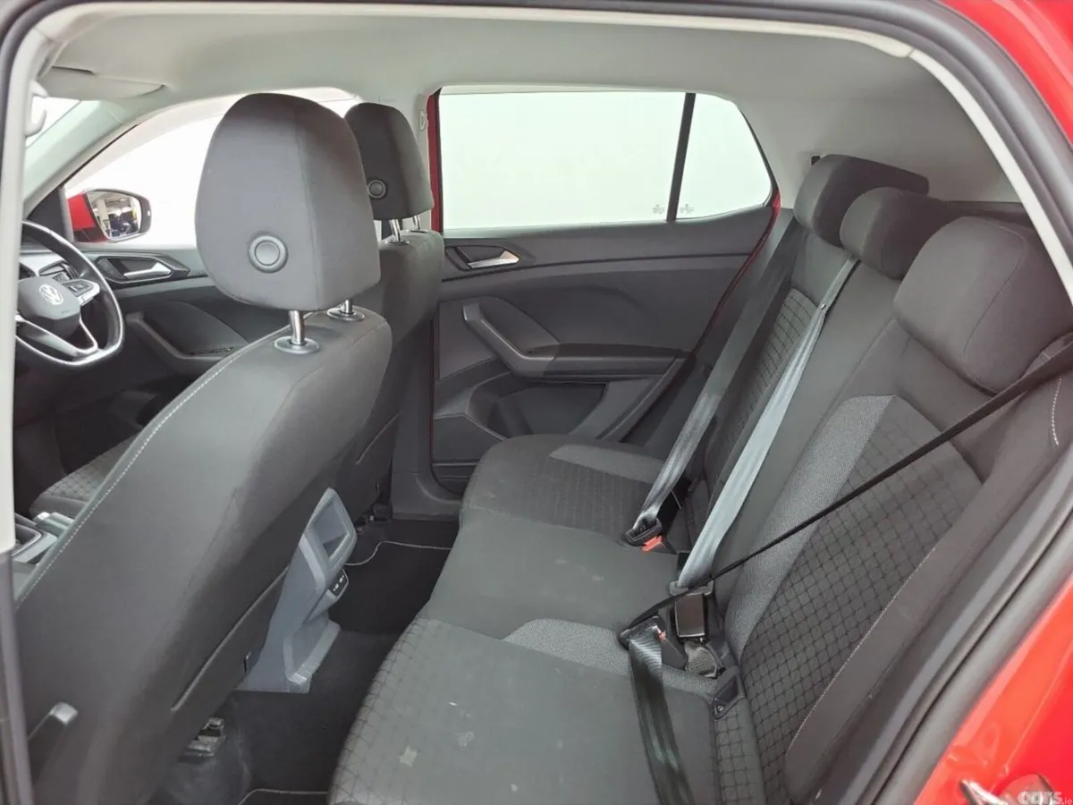 Volkswagen T-Cross Hatchback, Petrol, 2021, Red