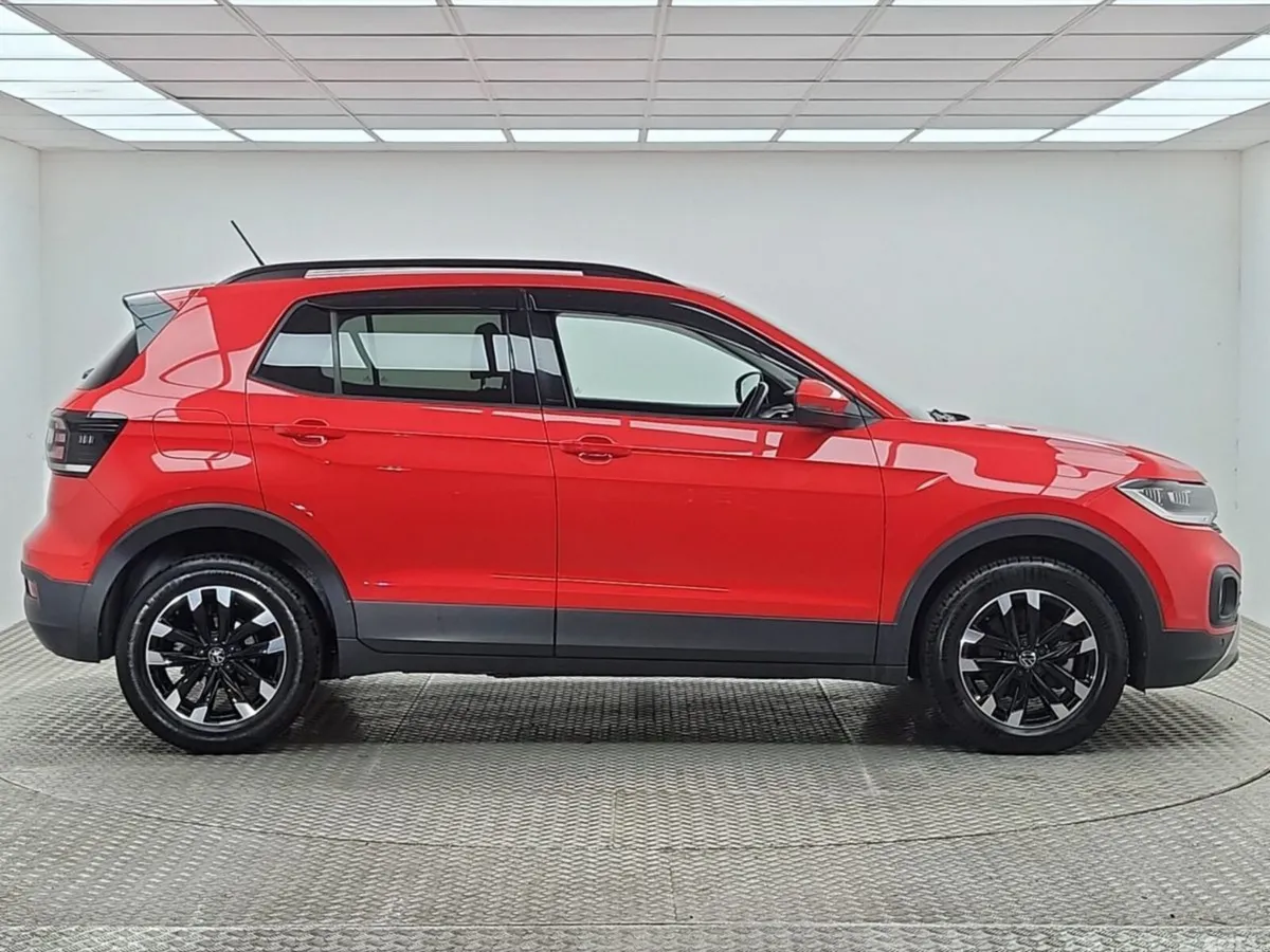 Volkswagen T-Cross Hatchback, Petrol, 2021, Red