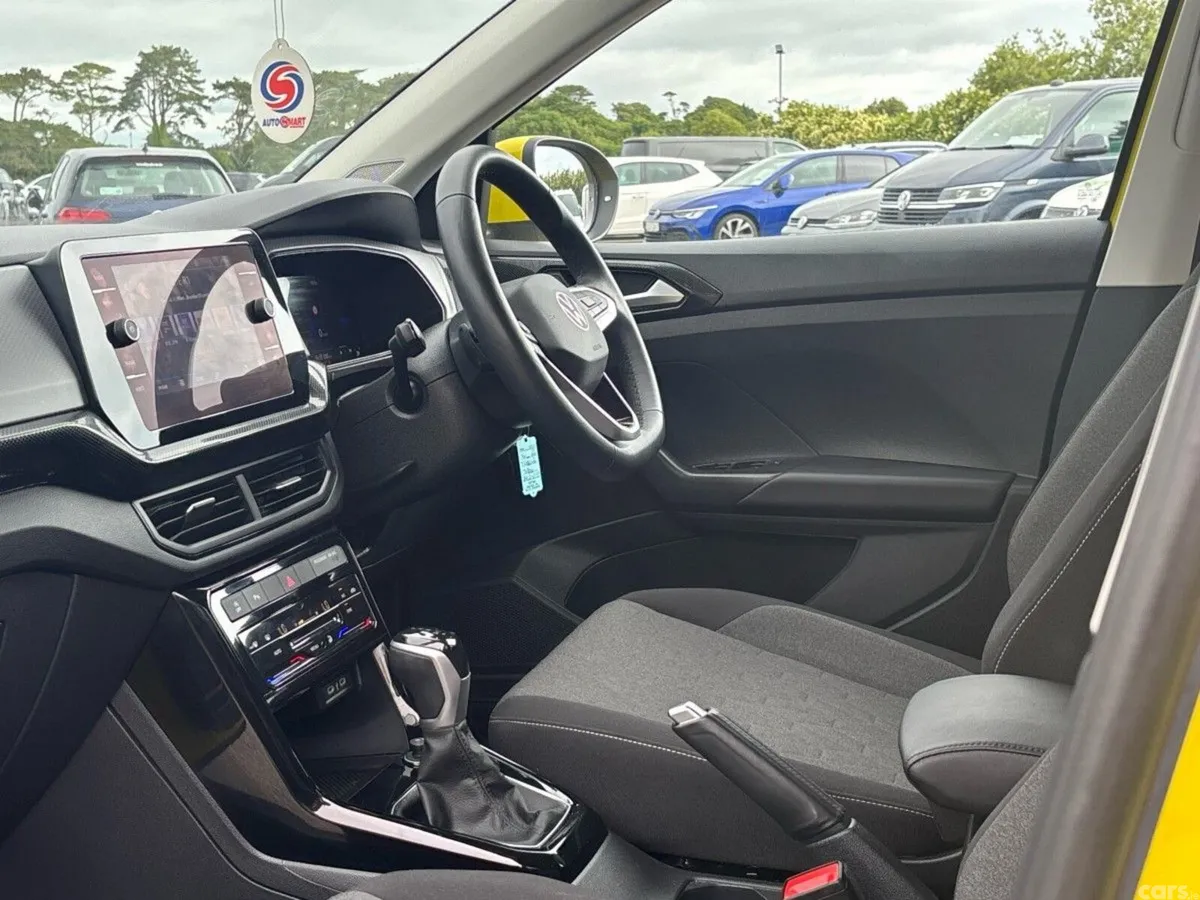 Volkswagen T-Cross SUV, Petrol, 2024, Yellow