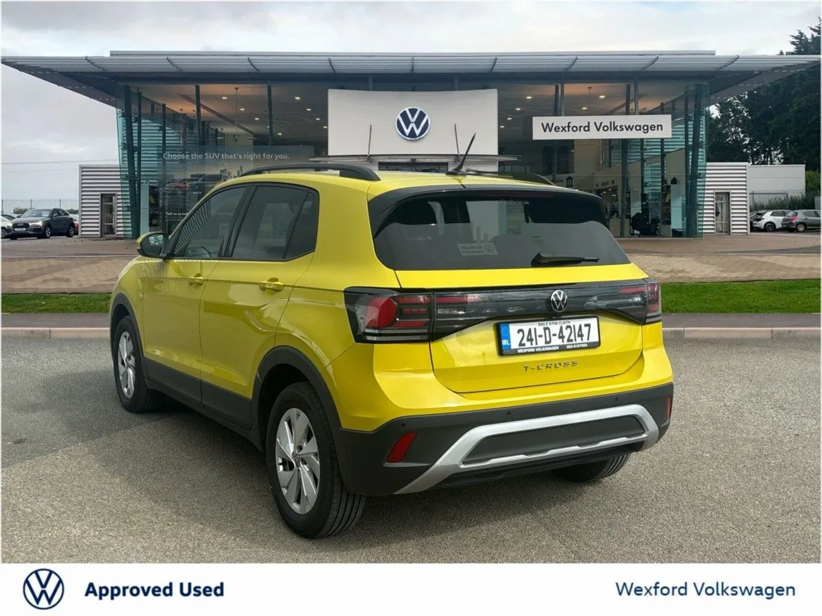 Volkswagen T-Cross SUV, Petrol, 2024, Yellow