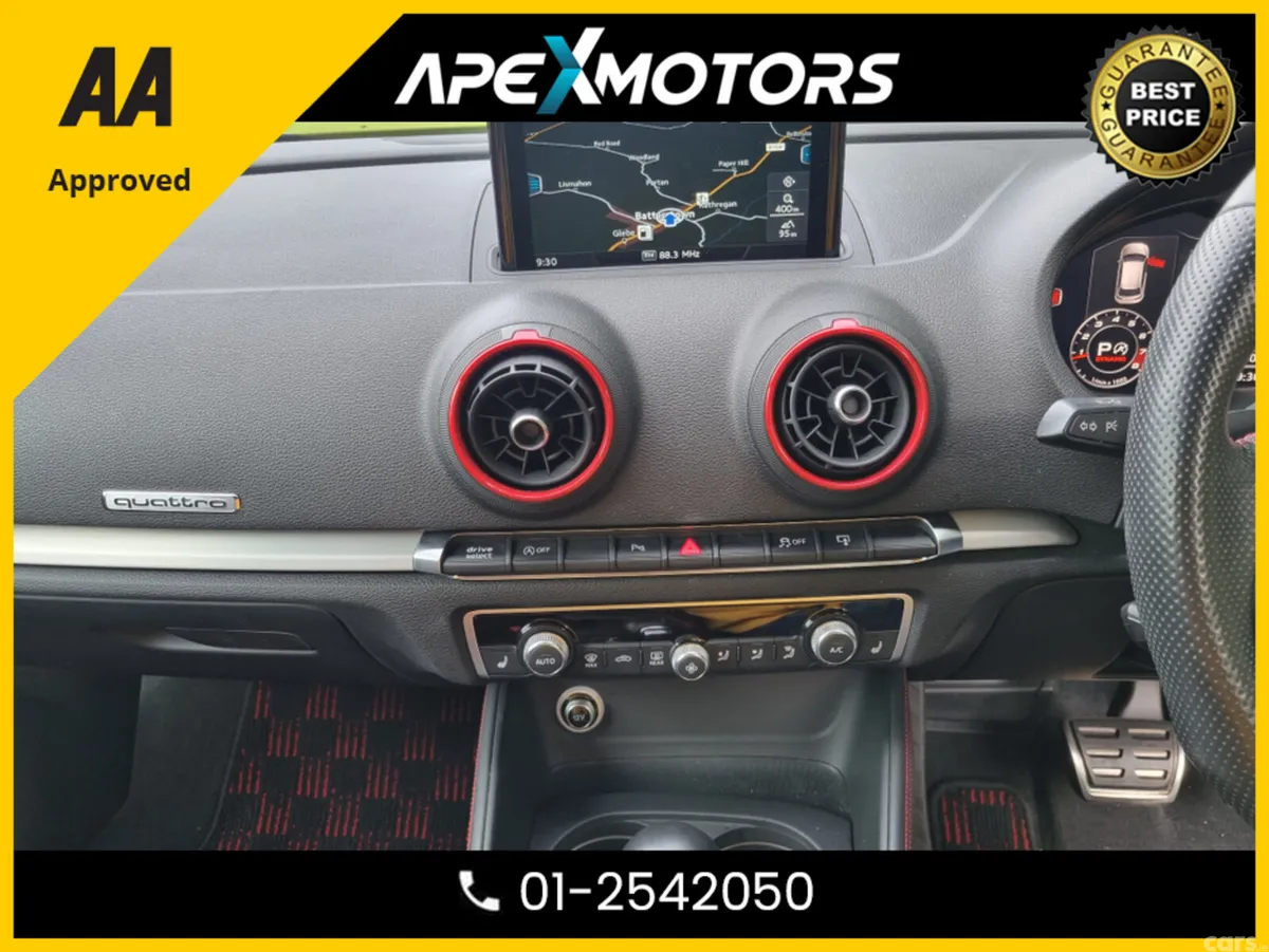 Audi S3 Hatchback, Petrol, 2017, Red