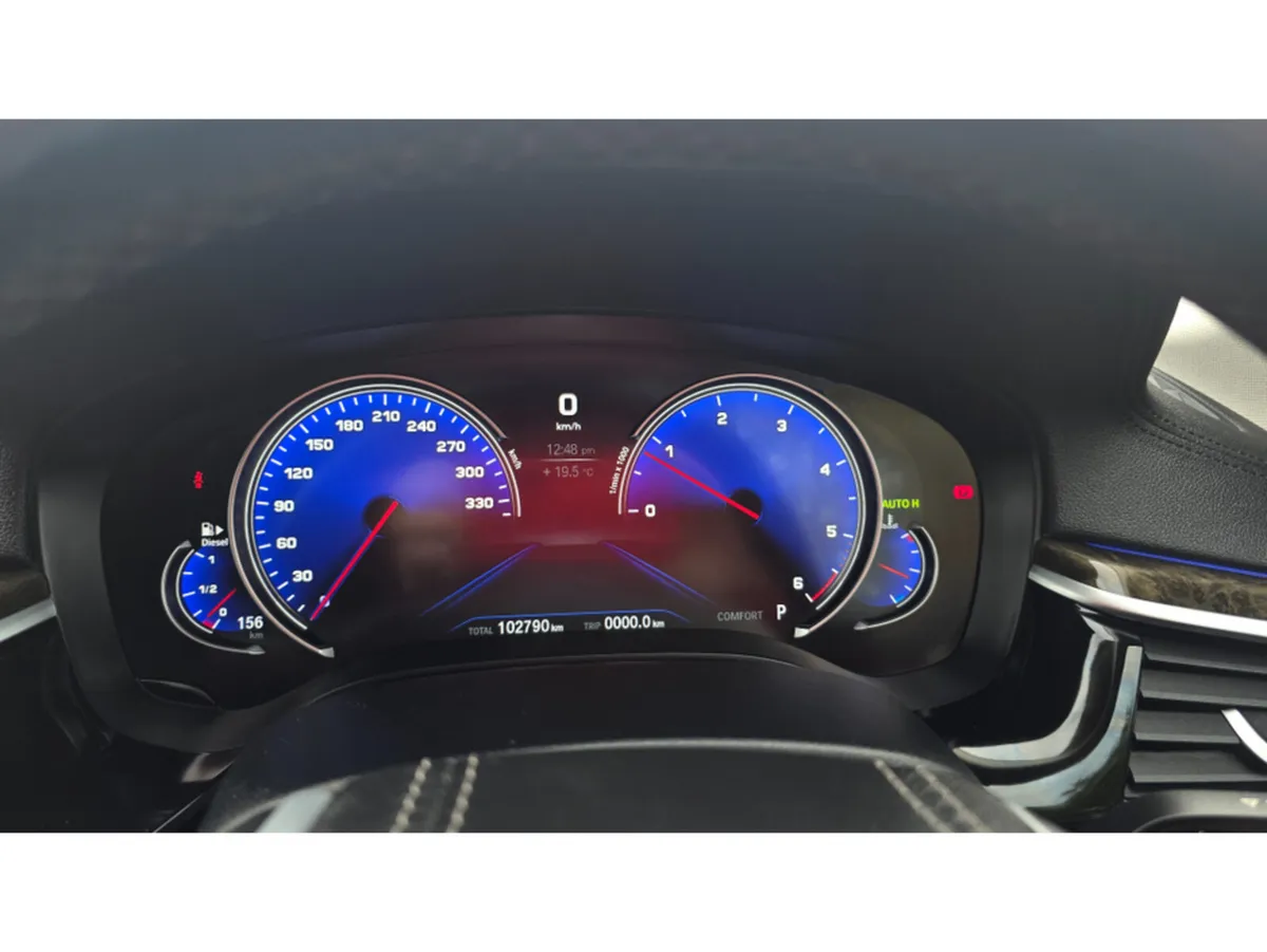 BMW 5-Series Saloon, Diesel, 2017, Black