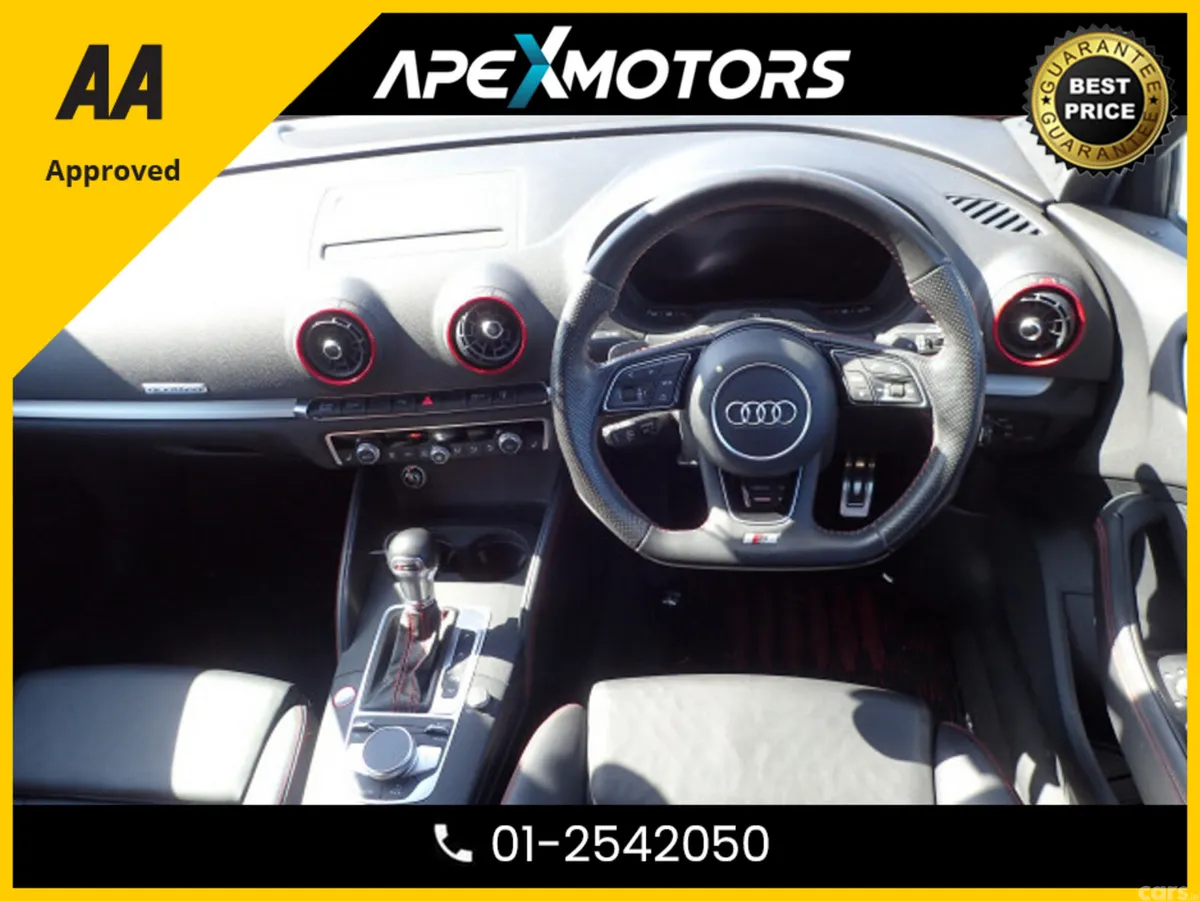 Audi S3 Hatchback, Petrol, 2017, Red