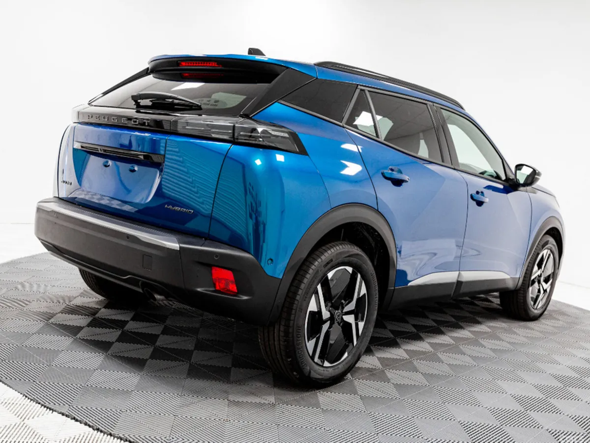 Peugeot 2008 SUV, Petrol Hybrid, 2026, Blue