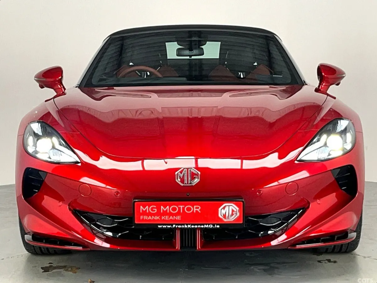 MG Cyberster Convertible, Electric, 2026, Red