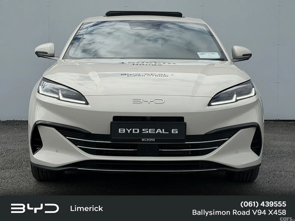 BYD Seal 6 Saloon, Petrol Plug-in Hybrid, 2026, White