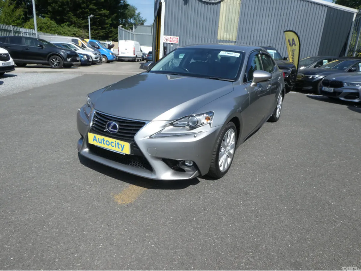 Lexus IS Saloon, Petrol Hybrid, 2015, Silver