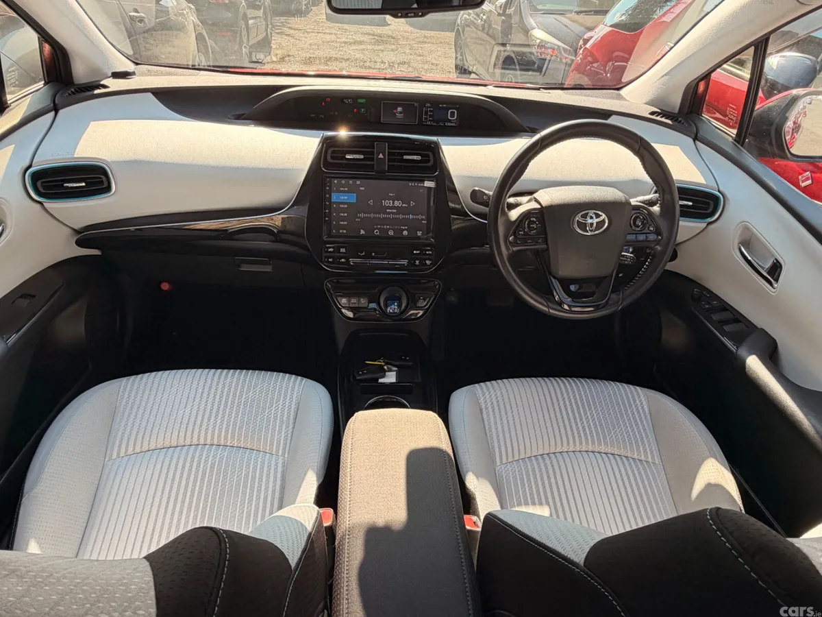 Toyota Prius Hatchback, Petrol Hybrid, 2019, Red