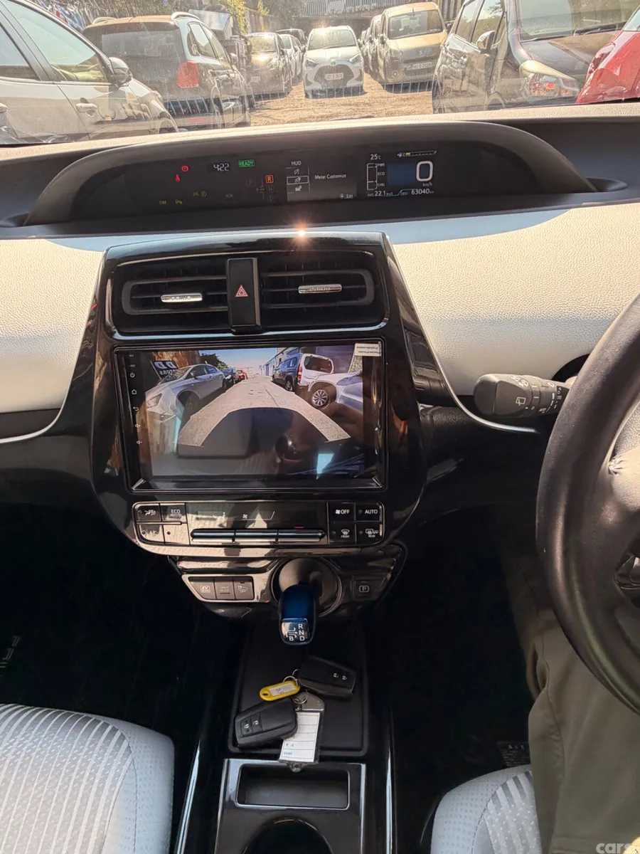 Toyota Prius Hatchback, Petrol Hybrid, 2019, Red