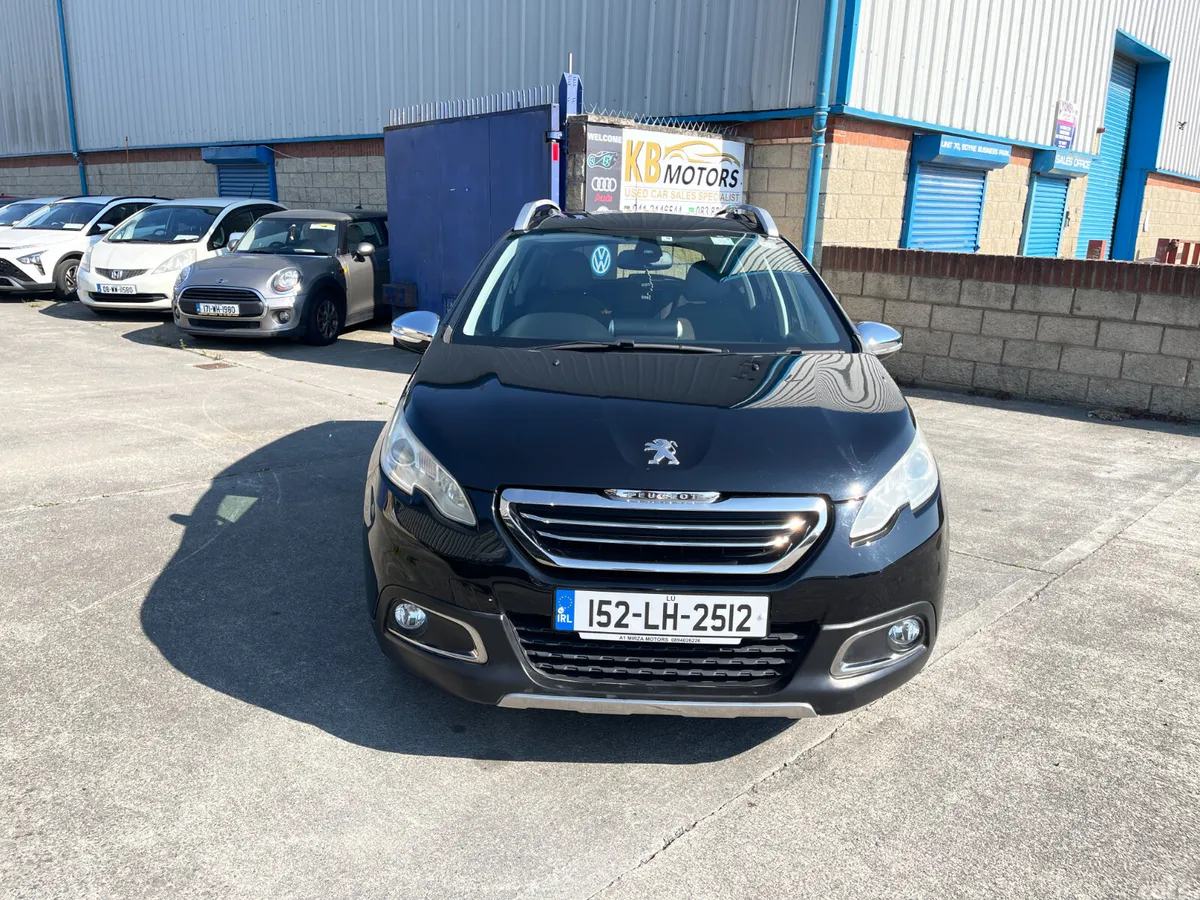 Peugeot 2008 SUV, Petrol, 2015, Black