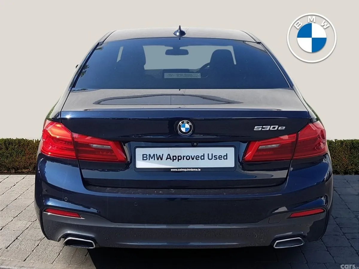 BMW 5-Series Saloon, Petrol Plug-in Hybrid, 2020, Black