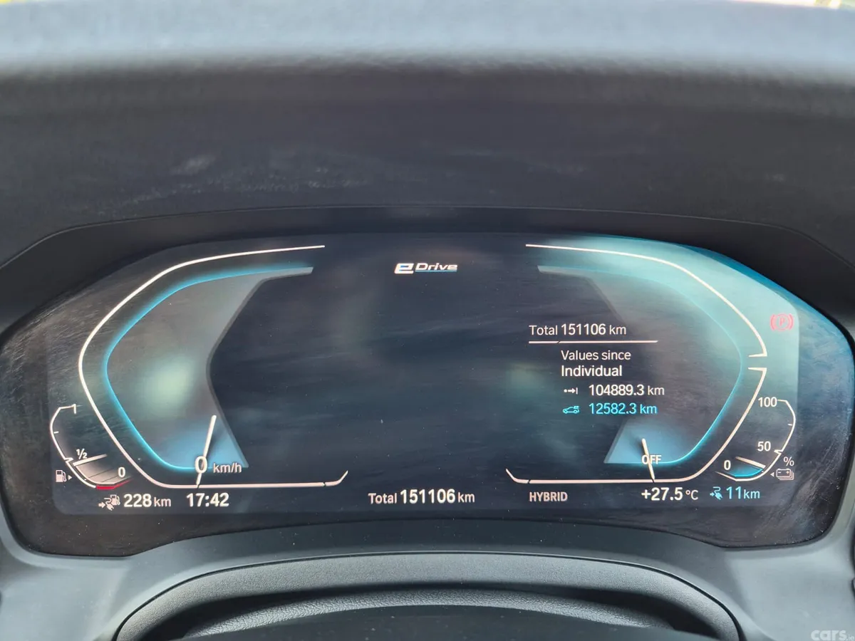 BMW 3-Series Saloon, Petrol Plug-in Hybrid, 2022, Black