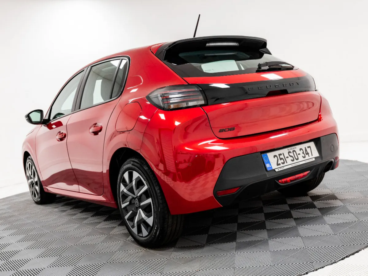 Peugeot 208 Hatchback, Petrol, 2025, Red