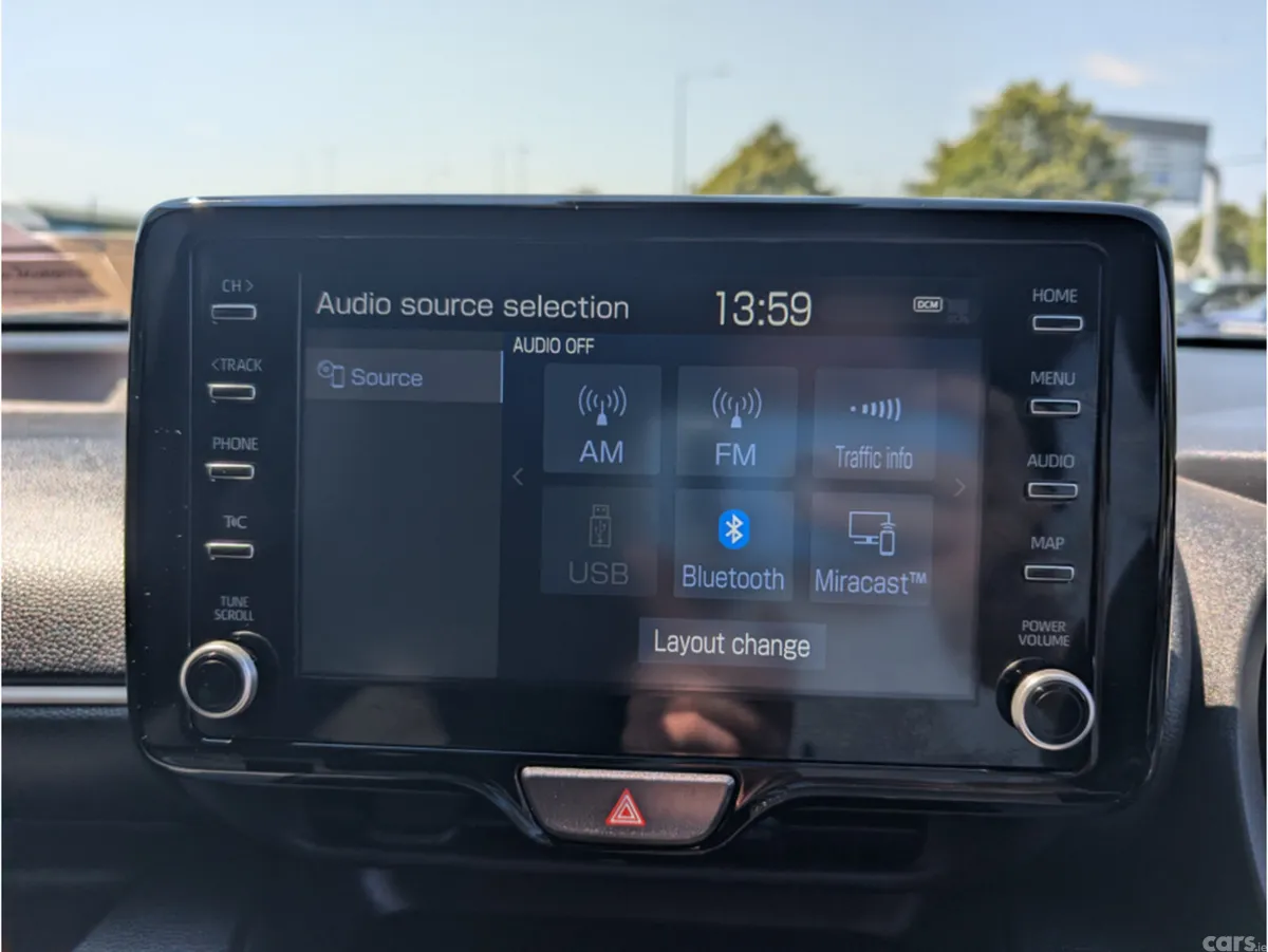 Toyota Yaris Hatchback, Petrol Hybrid, 2023, Black