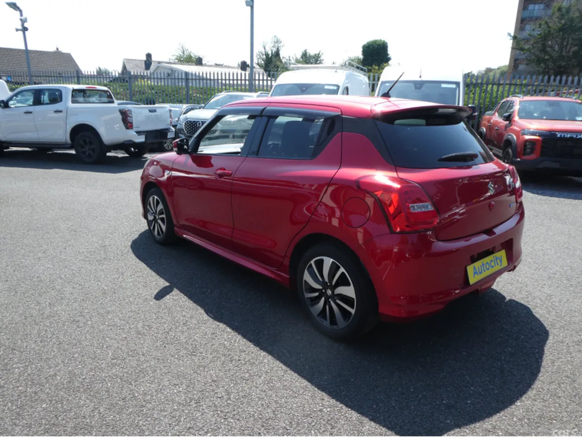 Suzuki Swift Hatchback, Petrol Hybrid, 2017, Red