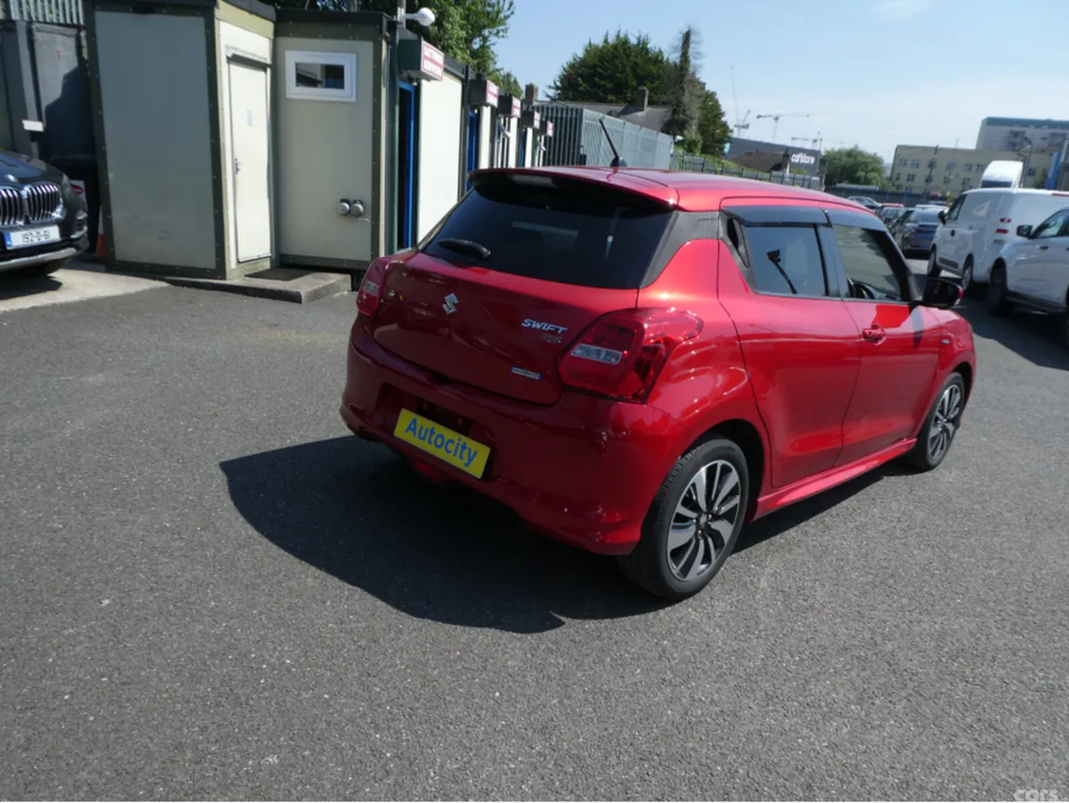 Suzuki Swift Hatchback, Petrol Hybrid, 2017, Red
