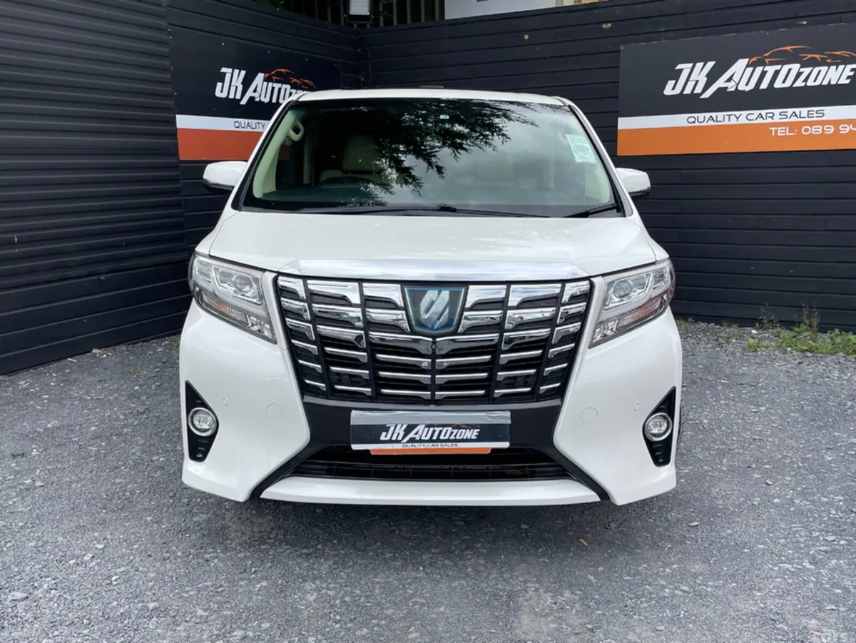Toyota Alphard MPV, Petrol Hybrid, 2015, White