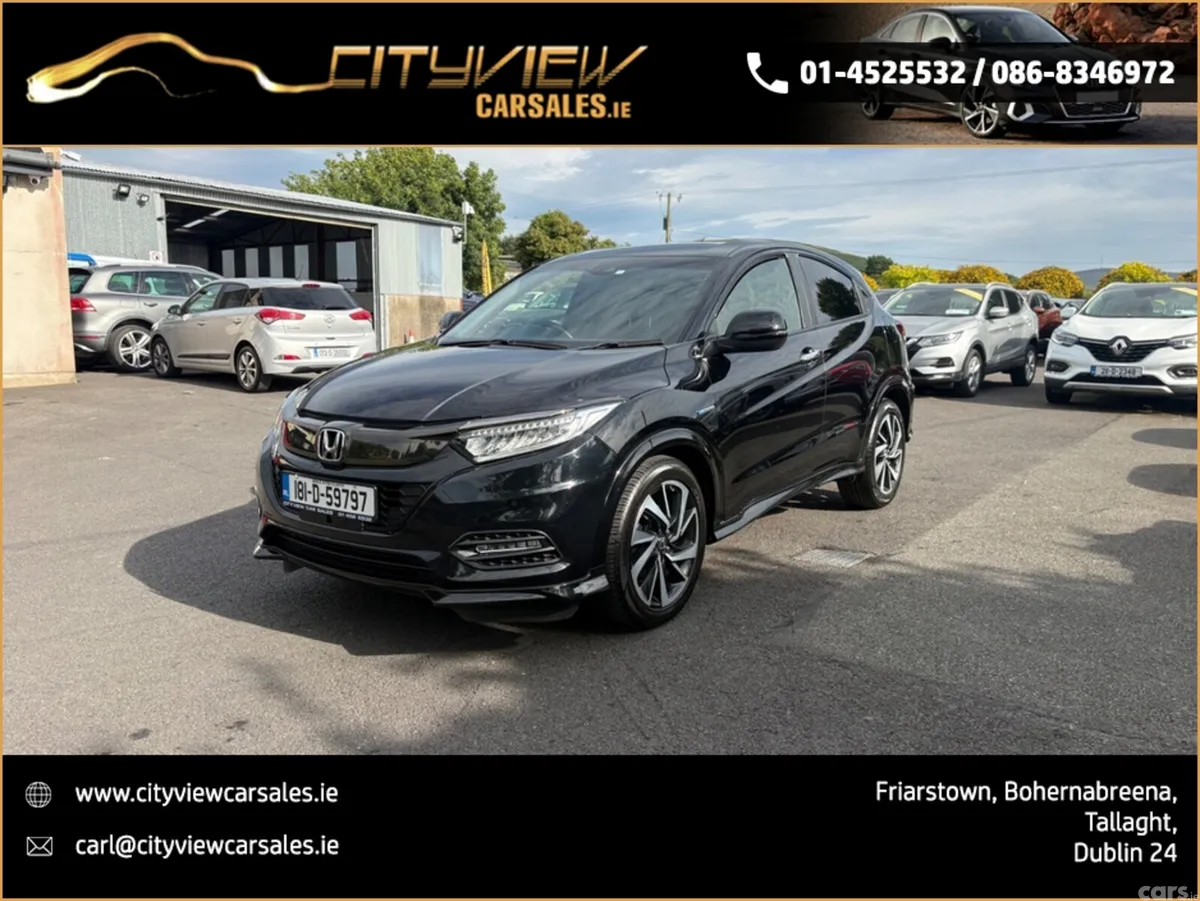 Honda Vezel MPV, Petrol Hybrid, 2018, Black