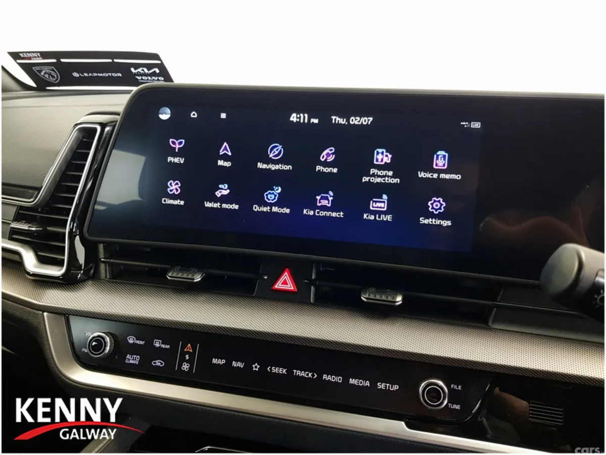 Kia Sportage Estate, Petrol Plug-in Hybrid, 2025, Black
