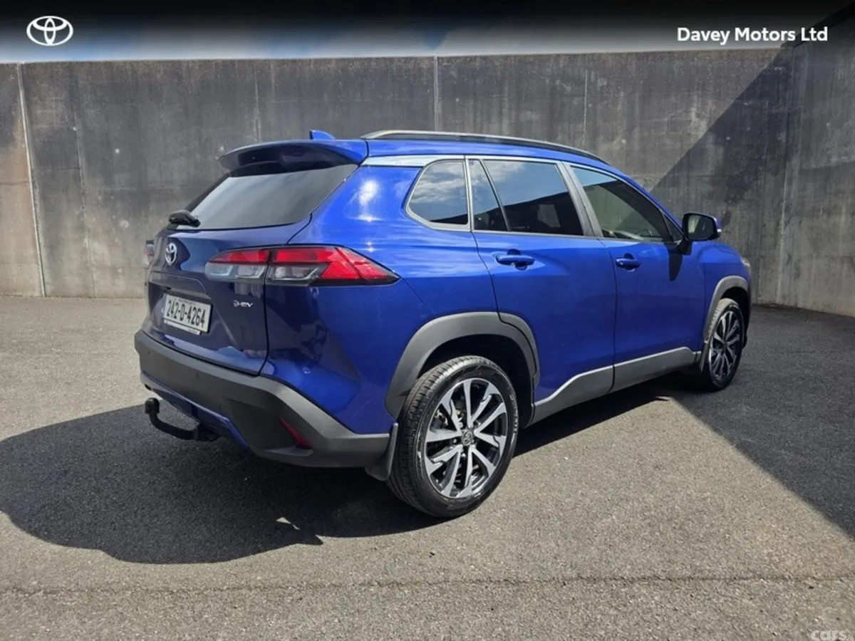 Toyota Corolla Cross SUV, Petrol Hybrid, 2024, Blue