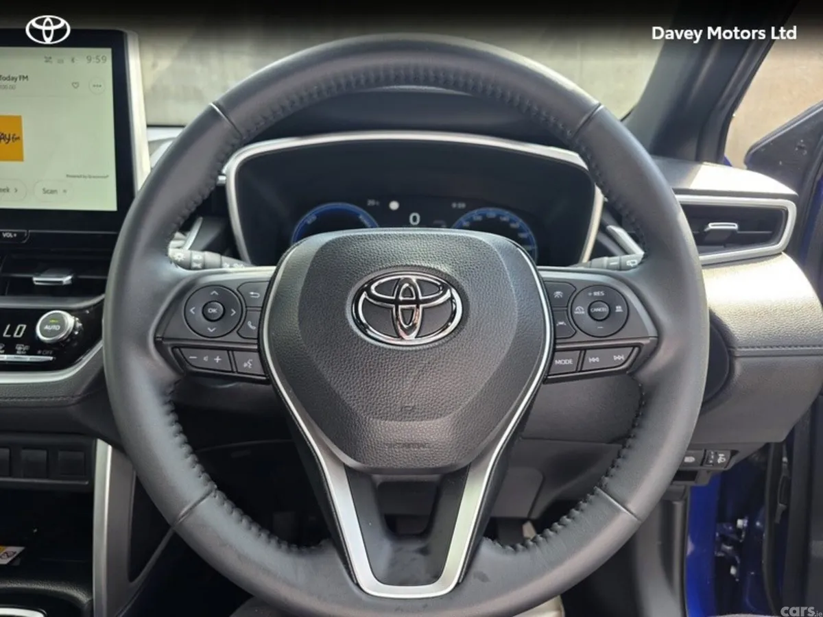 Toyota Corolla Cross SUV, Petrol Hybrid, 2024, Blue