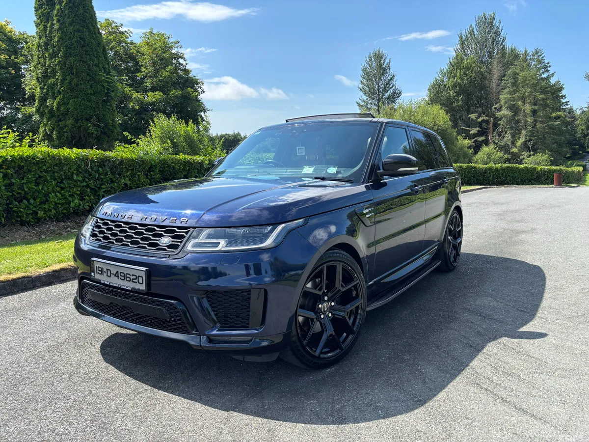 Land Rover Range Rover Sport SUV, Diesel, 2019, Blue