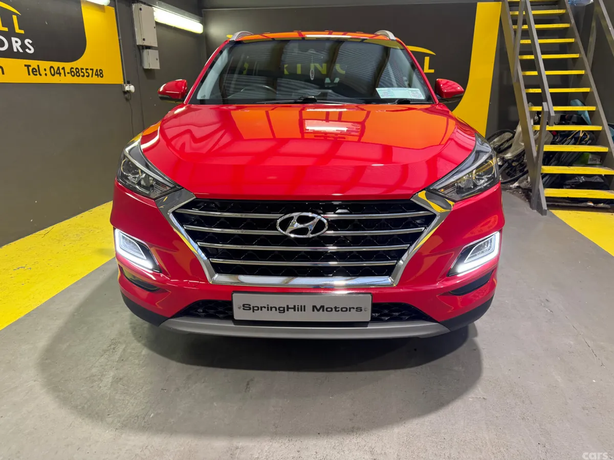 Hyundai Tucson SUV, Diesel, 2019, Red