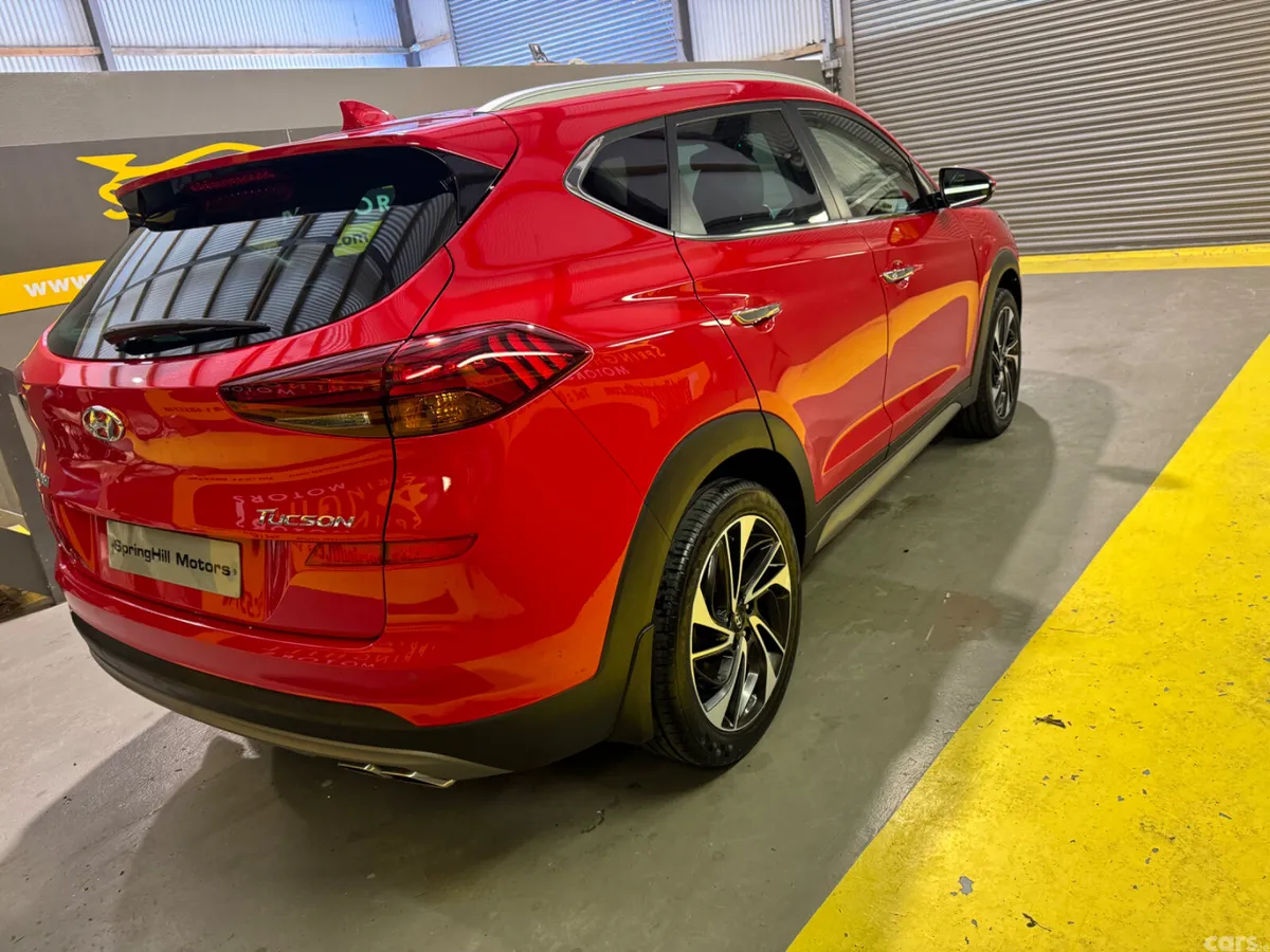 Hyundai Tucson SUV, Diesel, 2019, Red