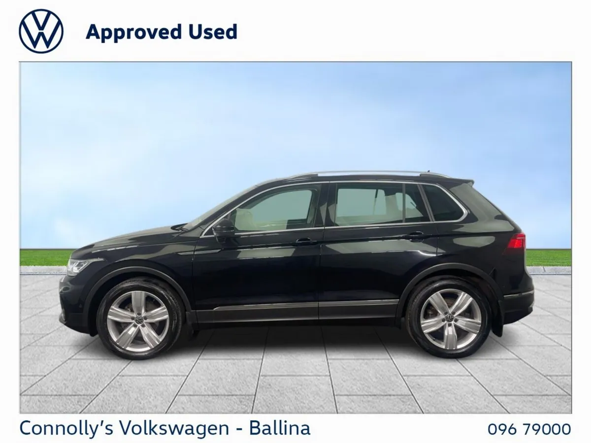 Volkswagen Tiguan SUV, Diesel, 2021, Black