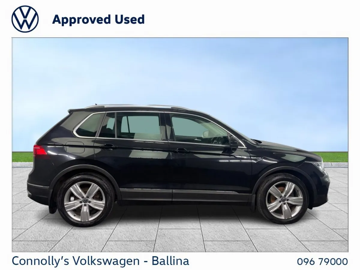 Volkswagen Tiguan SUV, Diesel, 2021, Black