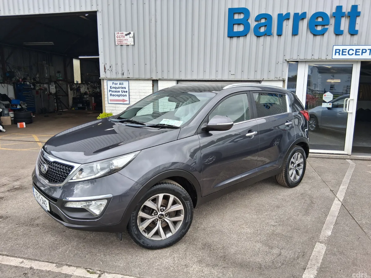 Kia Sportage SUV, Diesel, 2015, Silver