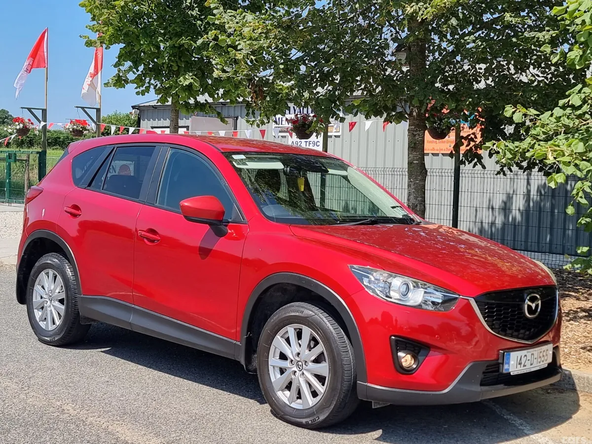 Mazda CX-5 SUV, Diesel, 2014, Red