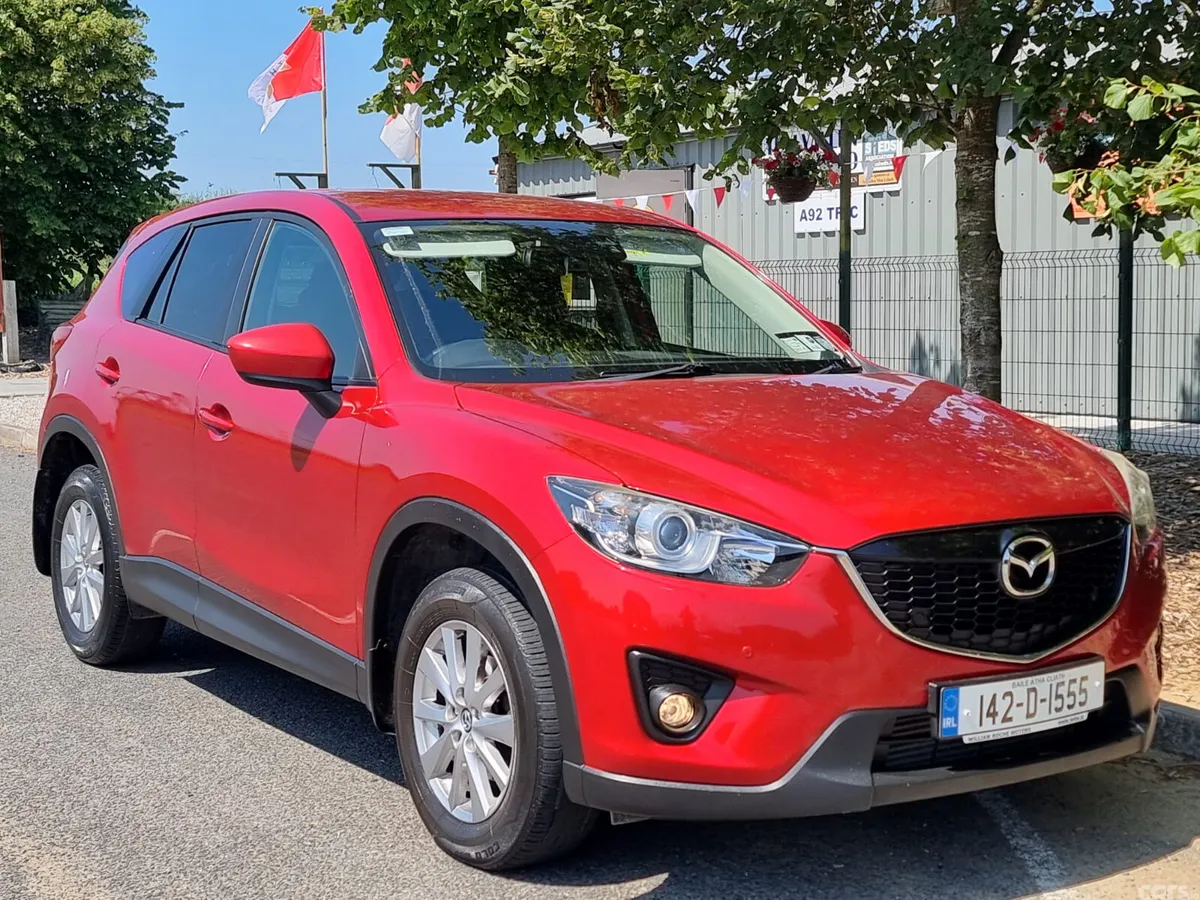 Mazda CX-5 SUV, Diesel, 2014, Red