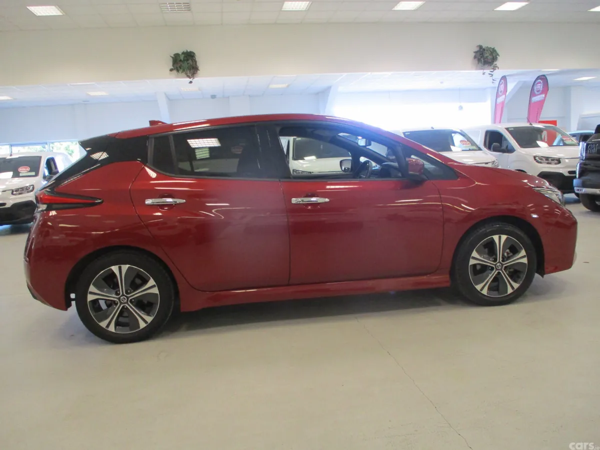 Nissan Leaf Hatchback, Electric, 2022, Red