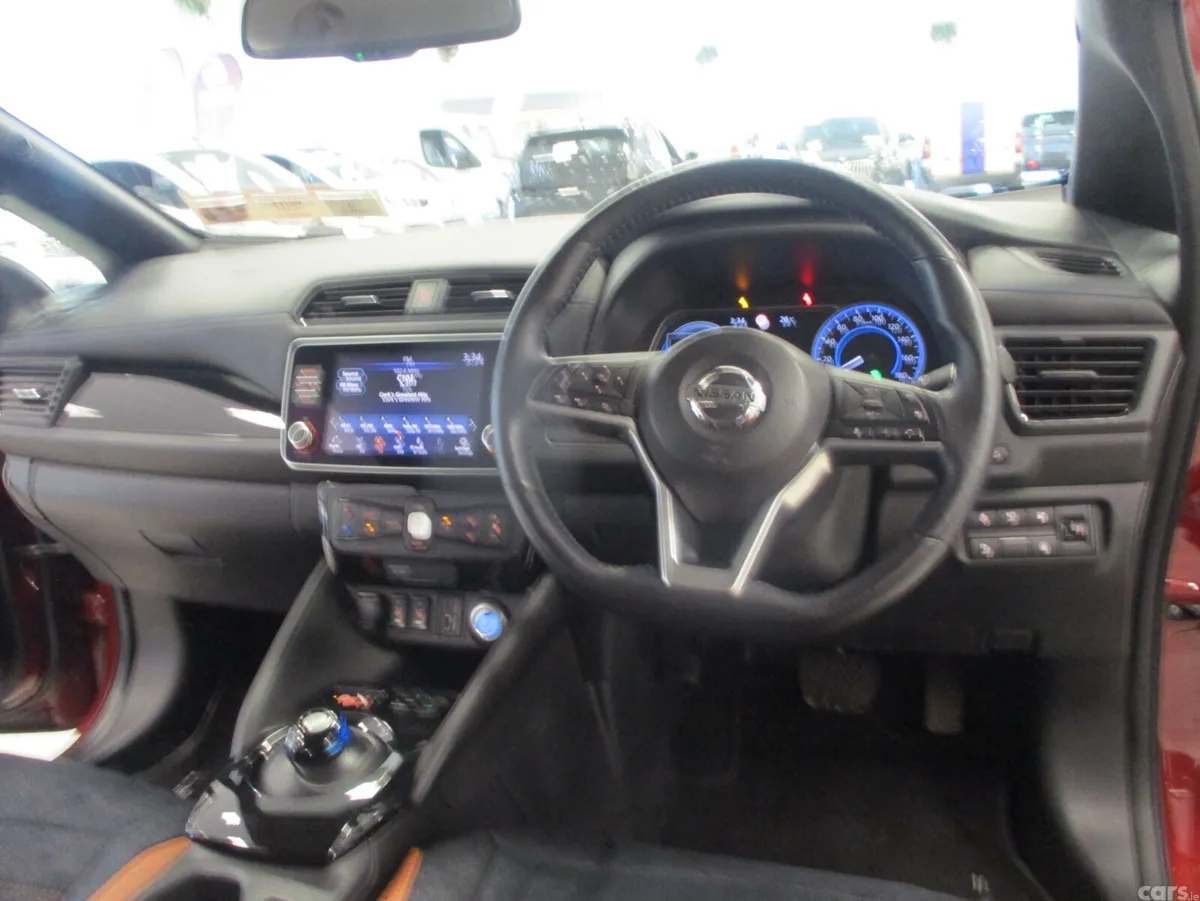 Nissan Leaf Hatchback, Electric, 2022, Red