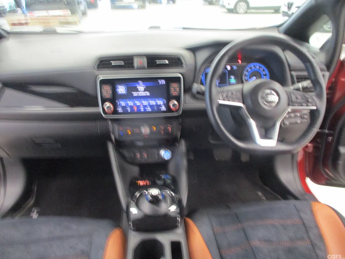 Nissan Leaf Hatchback, Electric, 2022, Red