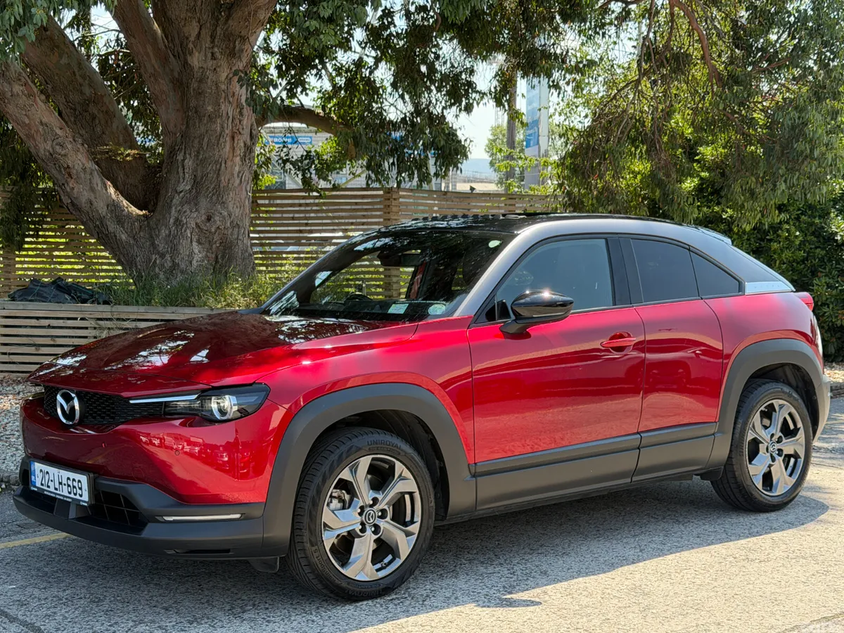 Mazda MX-3 SUV, Electric, 2021, Red