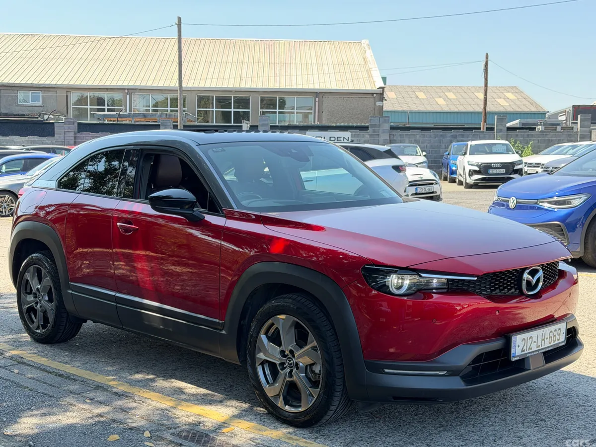 Mazda MX-3 SUV, Electric, 2021, Red