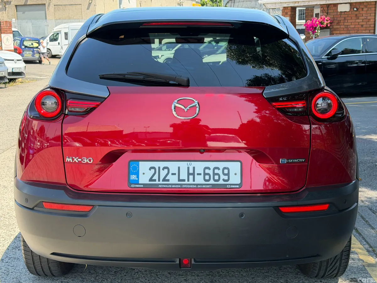 Mazda MX-3 SUV, Electric, 2021, Red