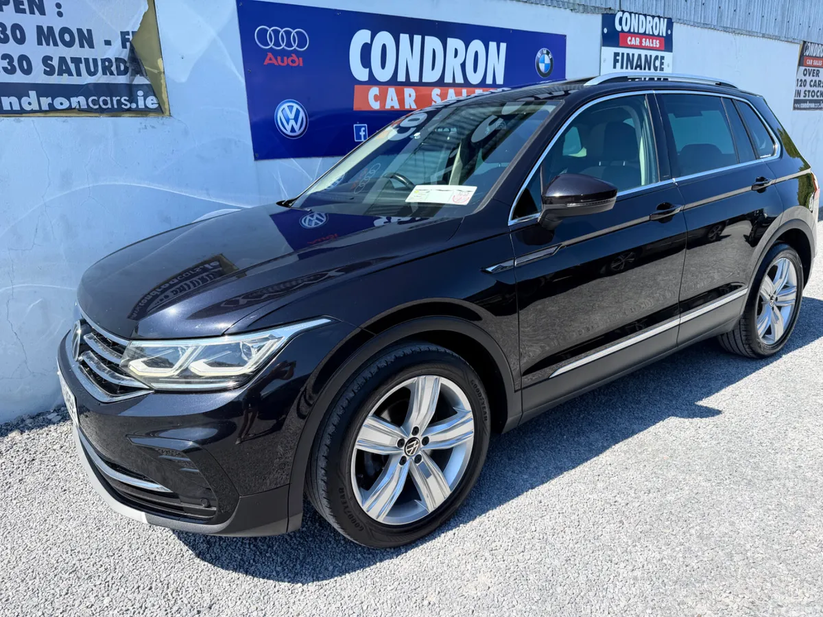 Volkswagen Tiguan SUV, Diesel, 2021, Black