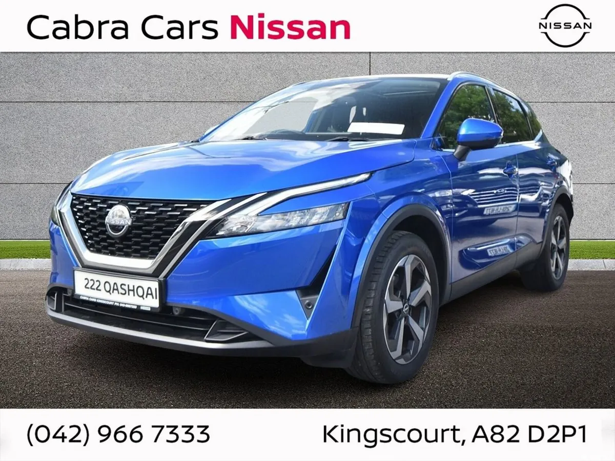 Nissan Qashqai SUV, Petrol Hybrid, 2022, Blue
