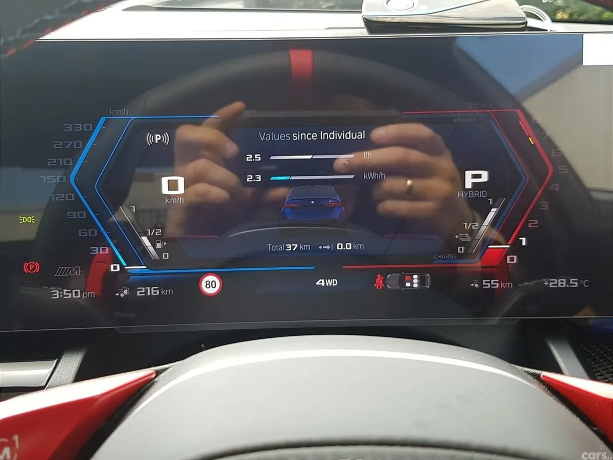 BMW M5 Saloon, Petrol Plug-in Hybrid, 2026, Blue