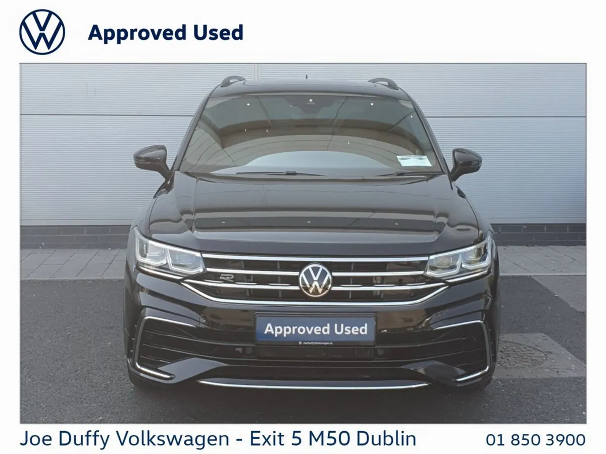 Volkswagen Tiguan SUV, Petrol Plug-in Hybrid, 2023, Black