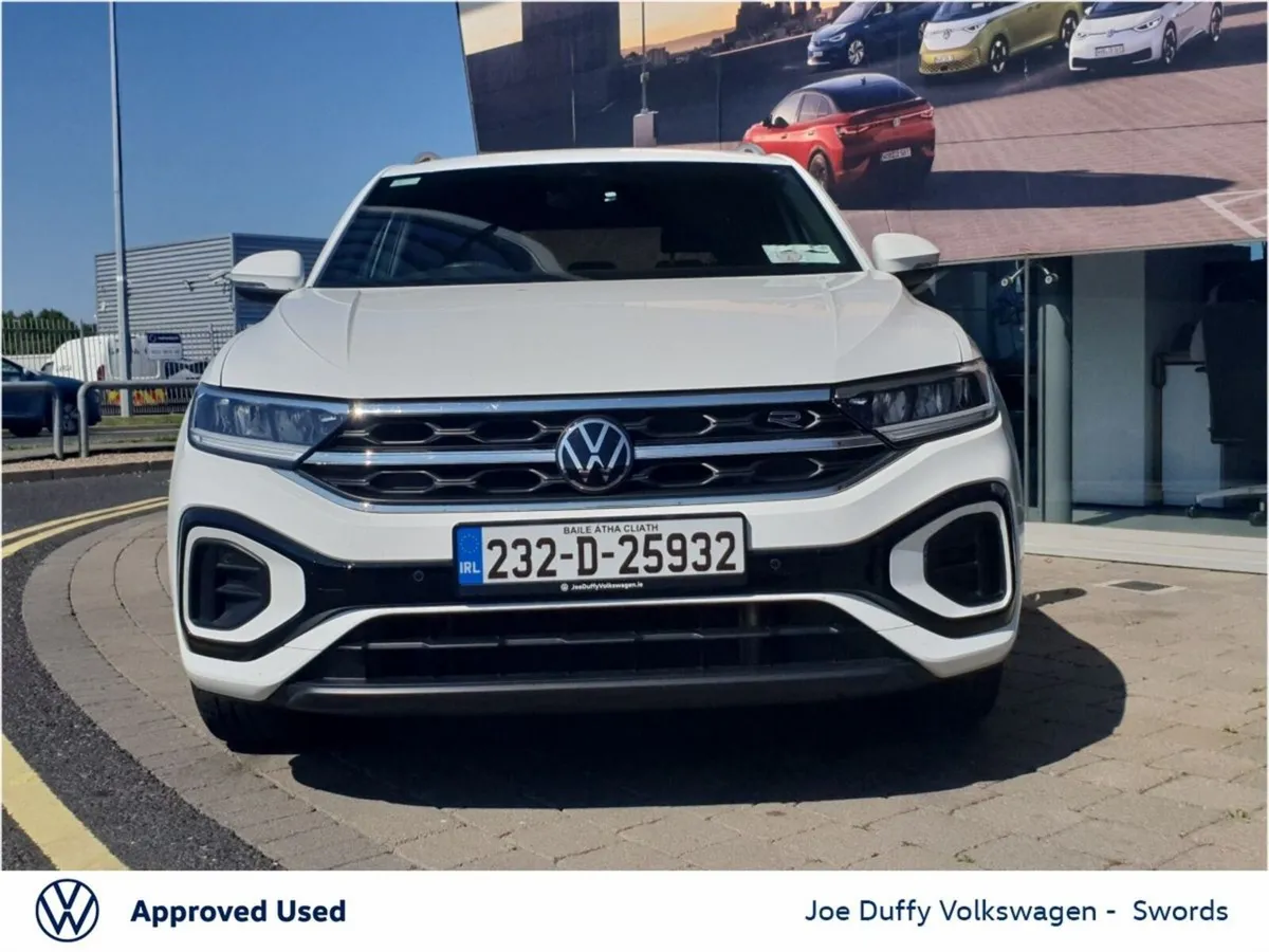 Volkswagen T-Roc SUV, Petrol, 2023, White
