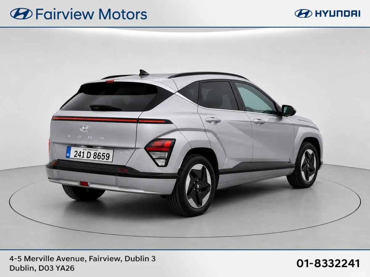 Hyundai KONA SUV, Electric, 2024, Silver