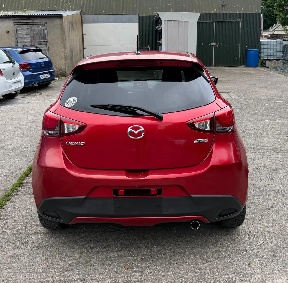 Mazda Demio Hatchback, Petrol, 2015, Red