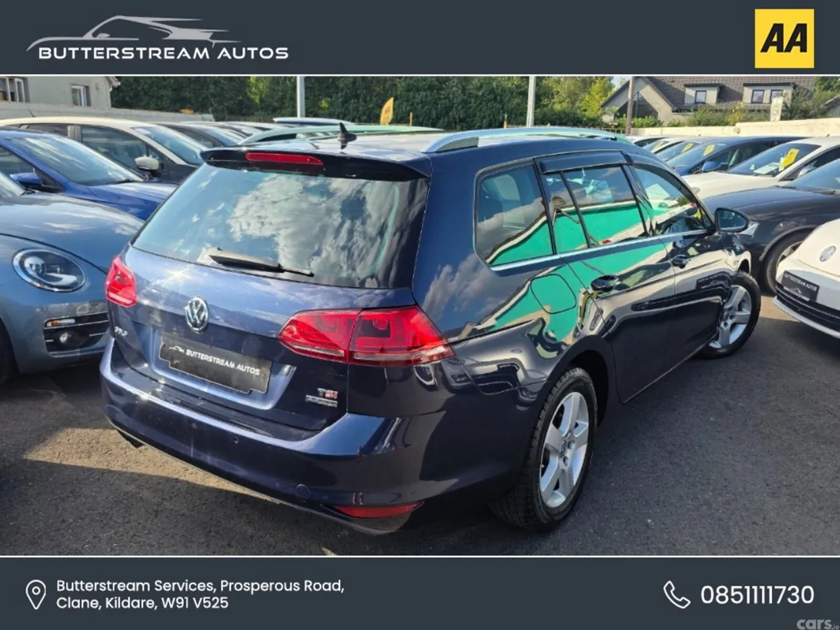 Volkswagen Golf Estate, Petrol, 2014, Blue