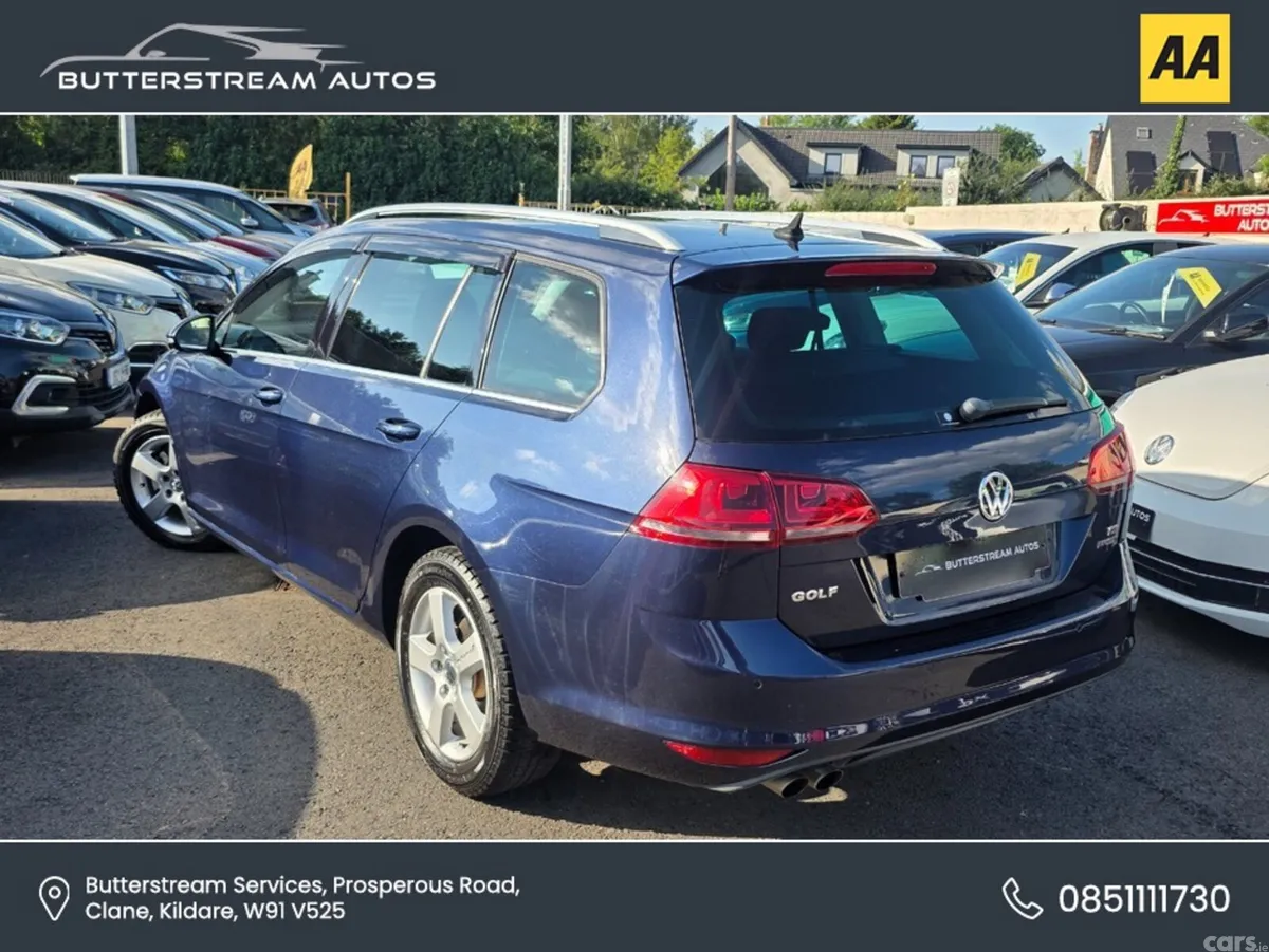 Volkswagen Golf Estate, Petrol, 2014, Blue