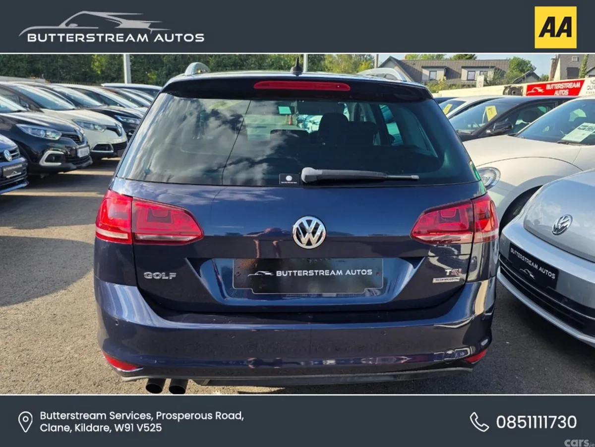 Volkswagen Golf Estate, Petrol, 2014, Blue