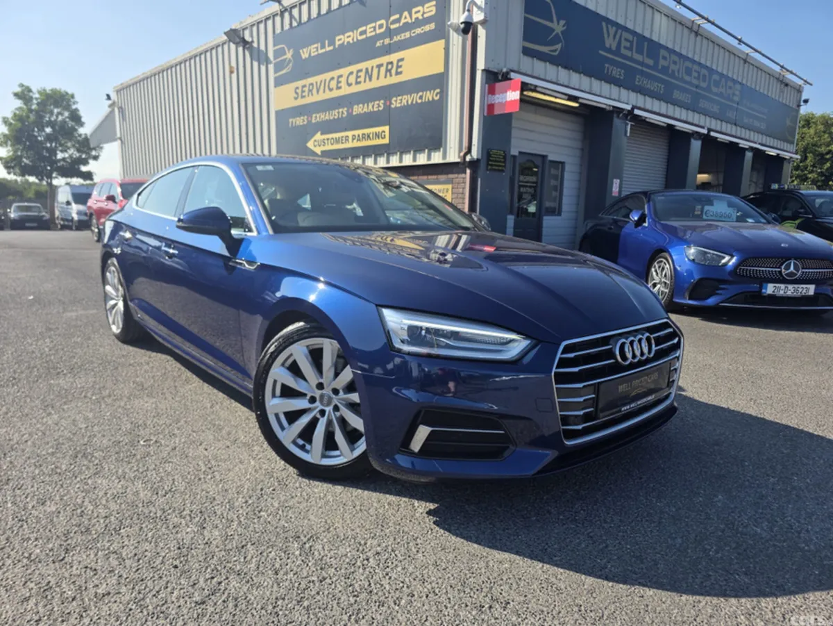 Audi A5 Hatchback, Diesel, 2018, Blue